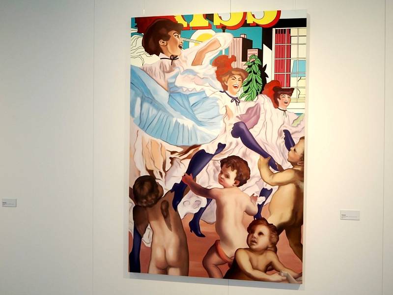 V poděbradské Galerii Ludvíka Kuby vystavuje Pasta Oner.