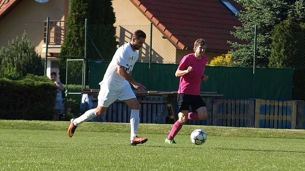 Z fotbalového utkání I.A třídy Slovan Lysá nad Labem - Bohemia Poděbrady (1:1, PK 1:3)