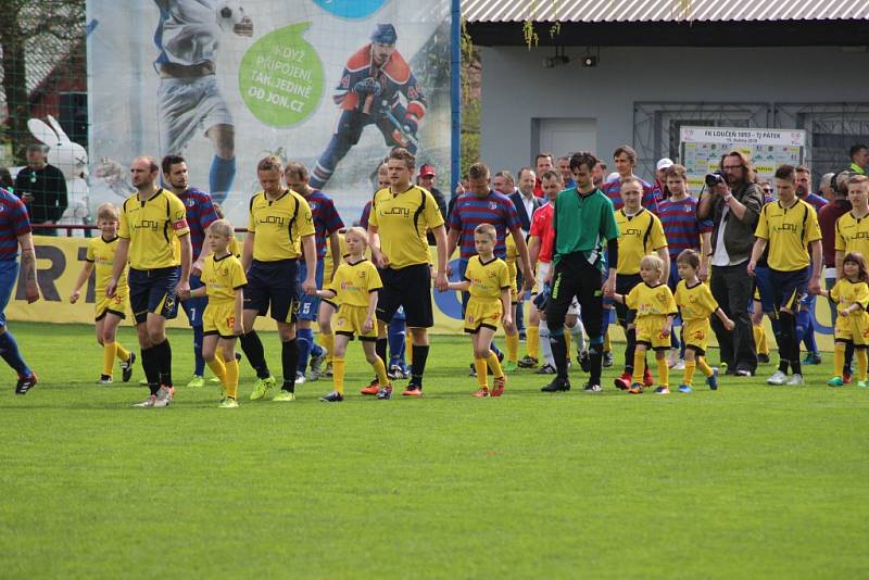 Z fotbalového utkání I.B třídy Loučeň - Pátek (4:0)