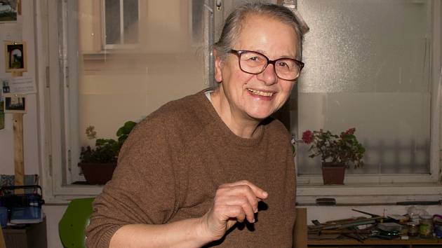 Výtvarnice Marie Blabolilová.