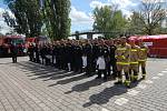 Vítězem Krajské soutěže ve vyprošťování u dopravních nehod, která se konala ve čtvrtek 26. dubna v Nymburku, jsou opět hasiči z hořovické stanice územního odboru Beroun.