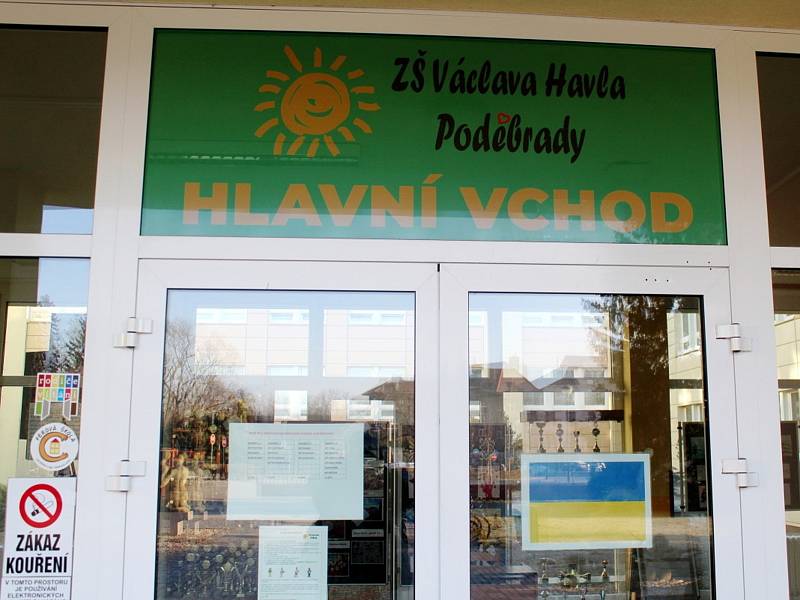 Základní škola Václava Havla v Poděbradech.