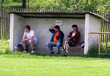 Z utkání I.B třídy skupiny C: Jíkev - Bílé Podolí (3:1).