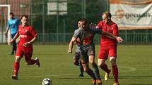 Z fotbalového utkání turnaje Sokoleč cup Velim - Slovan Poděbrady (3:1)