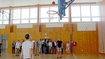 Nová sportovní hala bude sloužit žákům učiliště, basketbalové akademii i dětem z Dětského domova.
