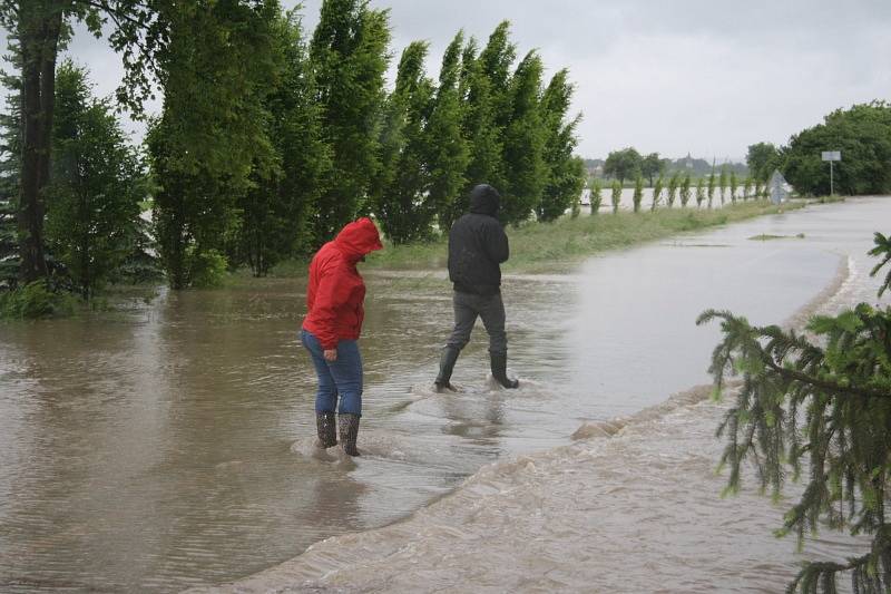 Povodeň ve Vestci a Křinci