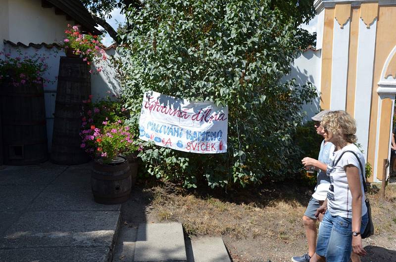 Ve skanzenu v sobotu bavil přítomné režisér Zdeněk Troška.