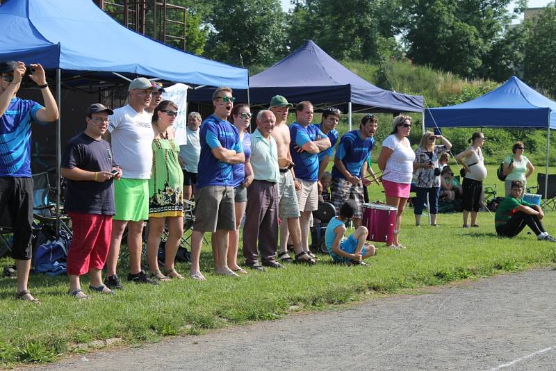 Z národního finále hasičské soutěže Dobráci roku 2016 v Nymburce.