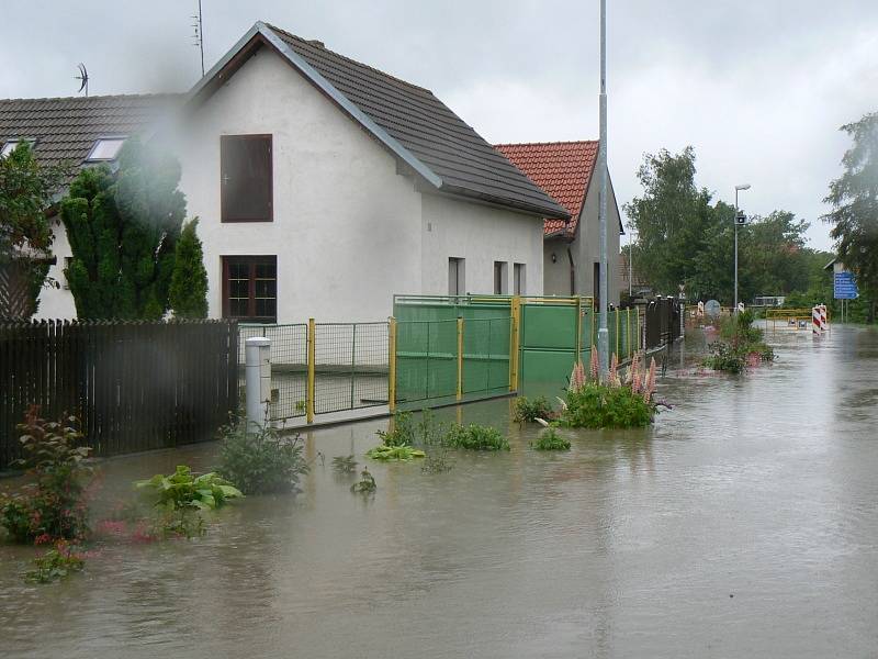 Povodeň ve Vestci a Křinci