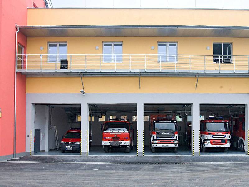 Nové operační středisko hasičů Ol. kraje ve Schweitzerově ulici v Olomouci