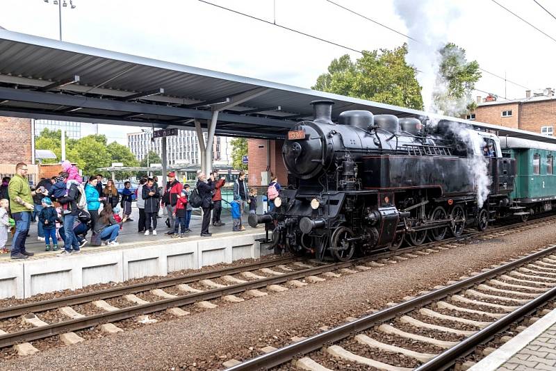 Regionální den železnice 2022 v Olomouci.