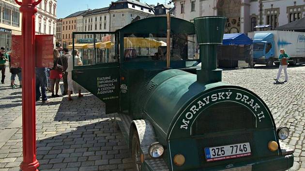 Turistický vláček v Olomouci