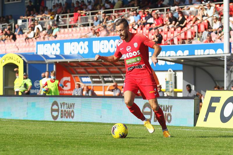 4. kolo FORTUNA:LIGY: FC Zbrojovka Brno - SK Sigma Olomouc 2:4