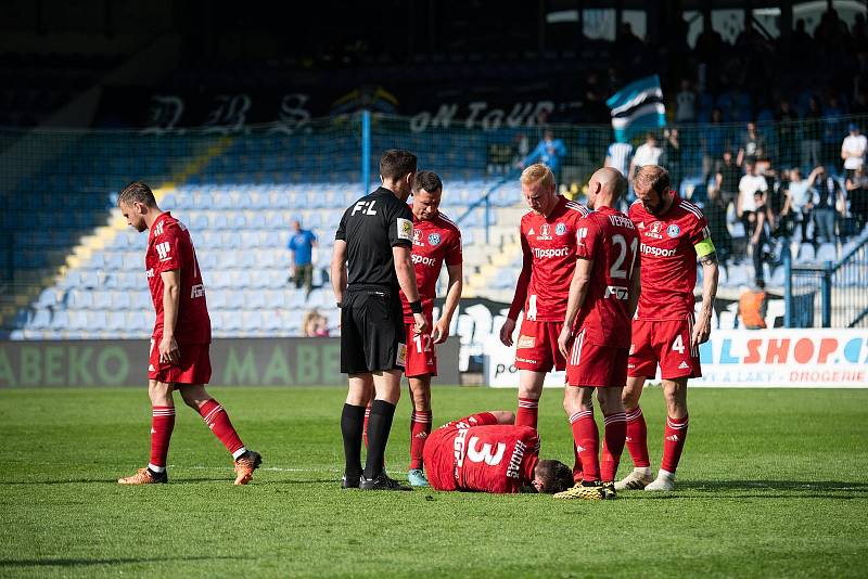 FC Slovan Liberec - SK Sigma Olomouc 0:2, zranění