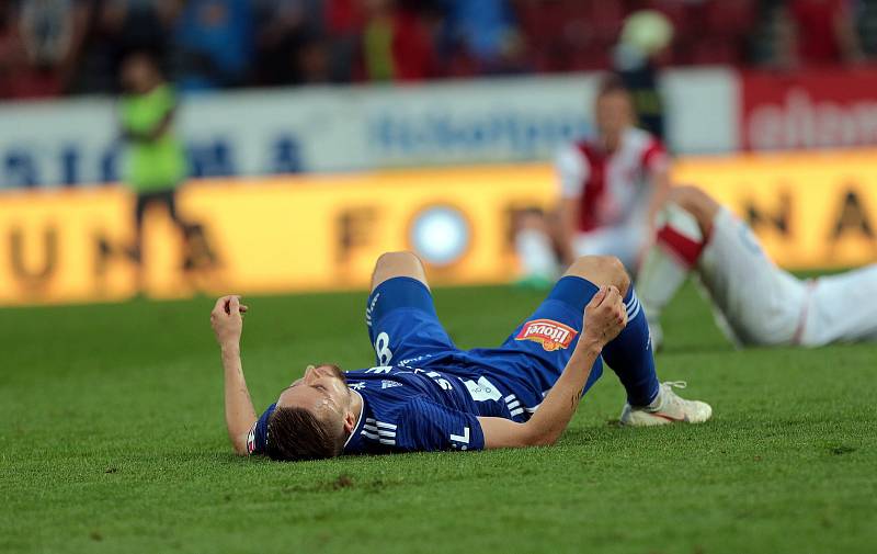 SK Sigma - Slavia Praha. smutek únava