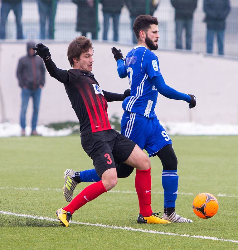 Sigma Olomouc - SFC Opava 3:0. Jaroslav Svozil a Jakub Yunis.