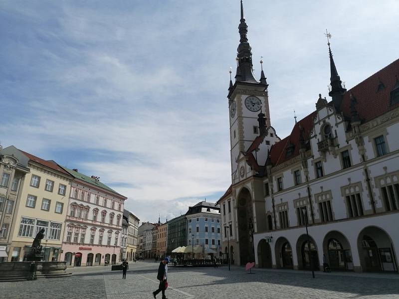 Filmová místa v Olomouci. Olomoucká radnice