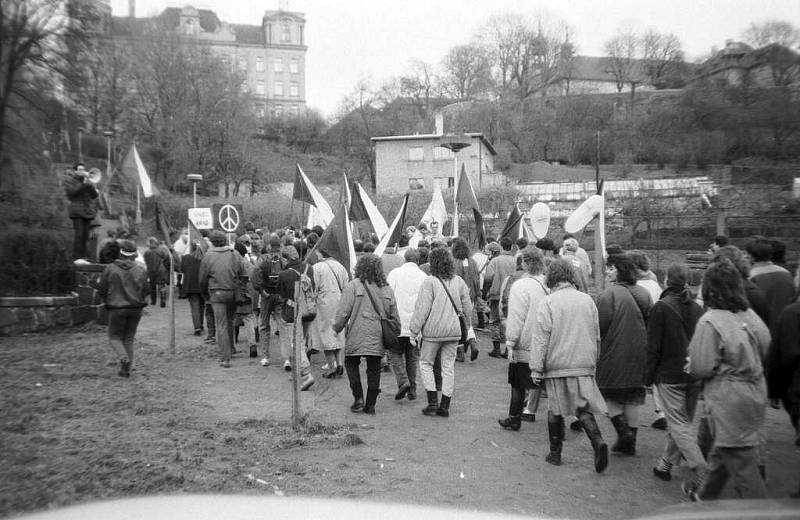 Sametová revoluce v Olomouci