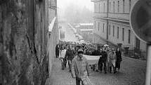 Sametová revoluce v Olomouci