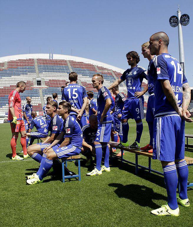 Fotbalisté Sigmy Olomouc se fotili před startem prvoligového ročníku 21015/16