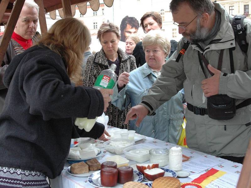 Olomoucký biojarmark na Horním náměstí