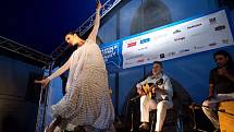 Festival Colores Flamencos - vystoupení Al-Andalus na nádvoří olomoucké radnice