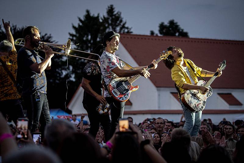 Koncert kapely Kryštof na Korunní pevnůstce v Olomouci, 24. července 2021