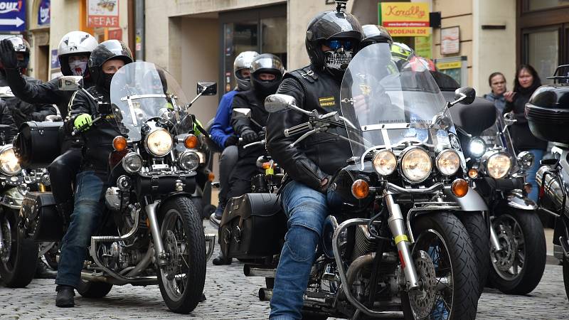 Zahájení motorkářské sezony na Horním náměstí v Olomouci, 5. 5. 2019