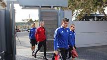 Fotbalisté Sigmy Olomouc trénovali na Maltě. Pavel Zifčák, Pablo Gonzalez, Václav Jílek, Antonín Růsek