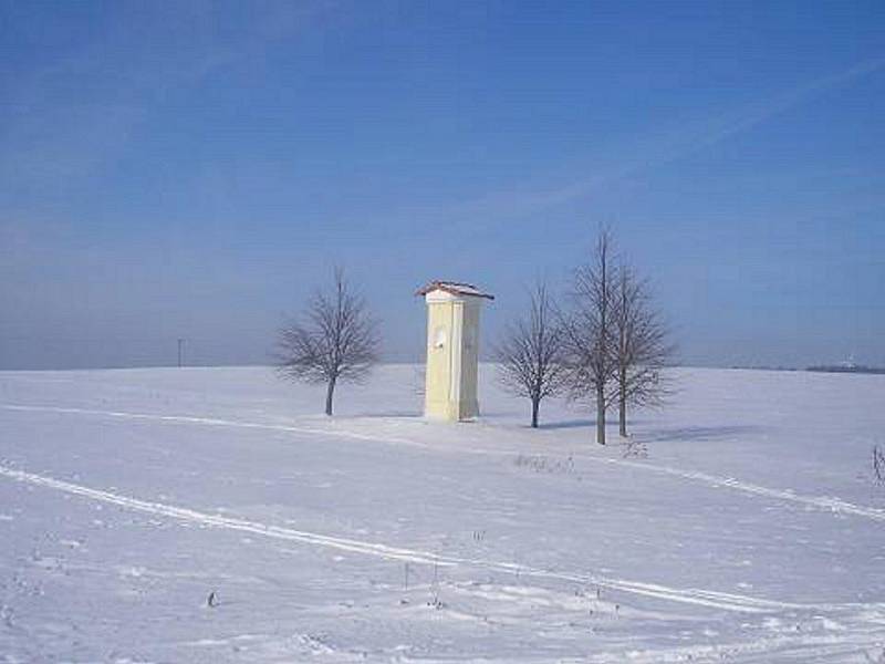 Nad Těšíkovem, Leden 2012. Foto: Věra Subotová