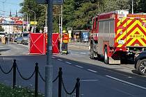 Tragická nehoda ve Wolkerově ulici v Olomouci. Tramvaj srazila chodkyni. 14.9.2023