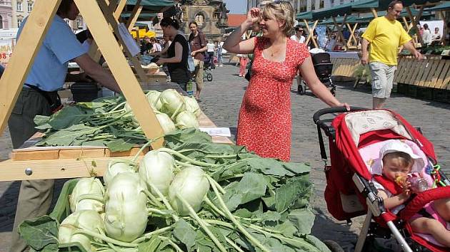 Farmářské trhy v Olomouci