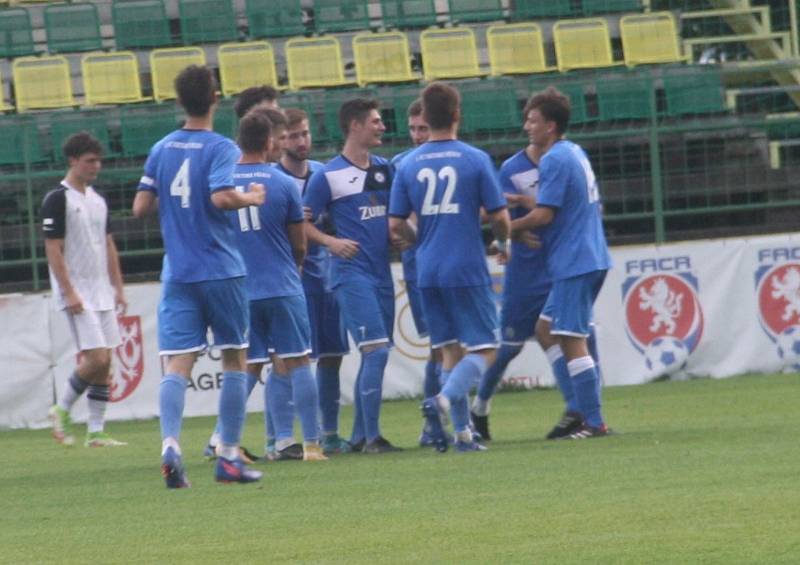 Fotografie ze zápasu 4. kola divize E mezi celky HFK Olomouc a Přerov