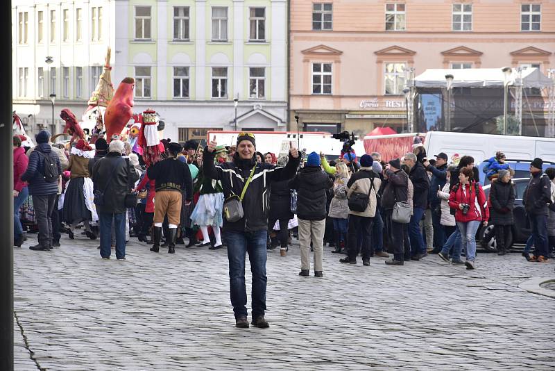 Masopustní veselí v Olomouci, 15. 2. 2020