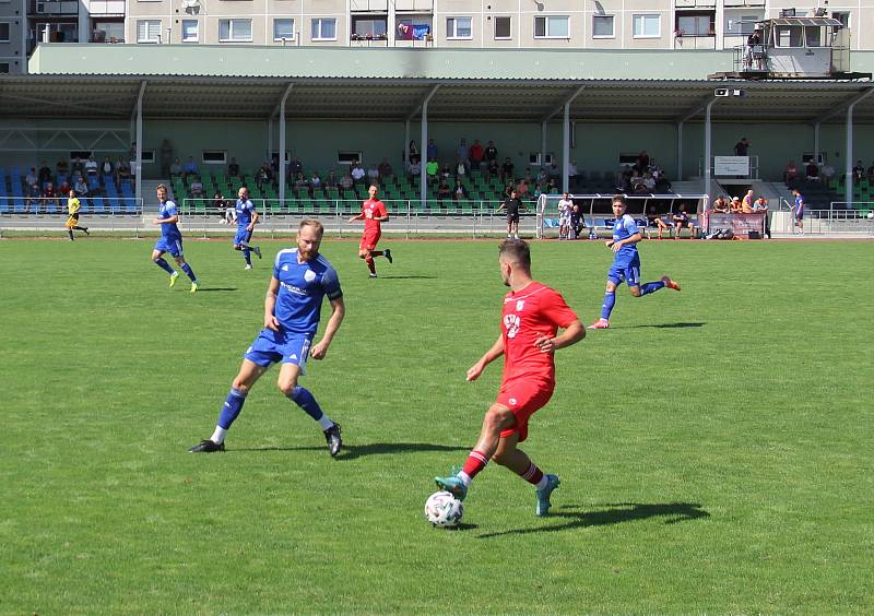 SK Uničov - SK Kvítkovice 4:1. Roman Vejvoda