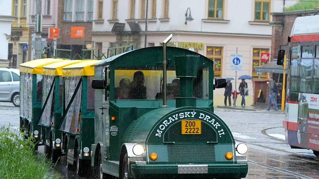 Turistický vláček v Olomouci