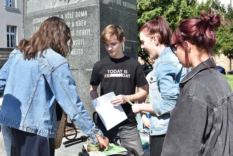 Studentská stávka Fridays for Future v Olomouci, 24. 5. 2019