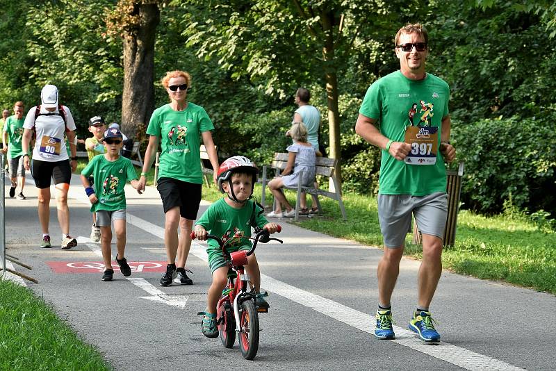 Rodinný běh v Olomouci, 14. 8. 2021