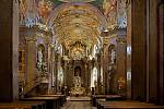 Restaurovaná bazilika Navštívení Panny Marie na Svatém Kopečku. Červen 2020
