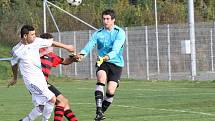 FK Šternberk (v bílém) vs. Sokol Konice