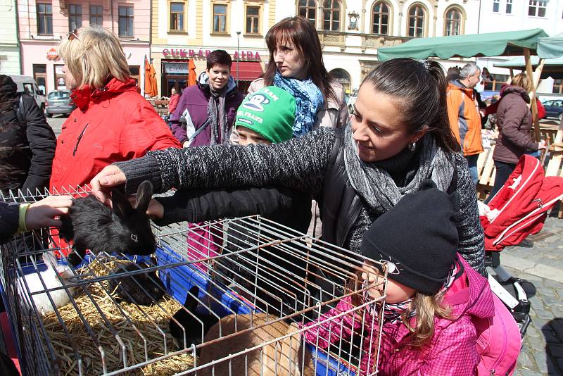 Velikonoční jarmark na Horním náměstí v Olomouci 2018