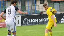 Fotografie ze zápasu mezi celky 1. HFK Olomouc a FC Strání