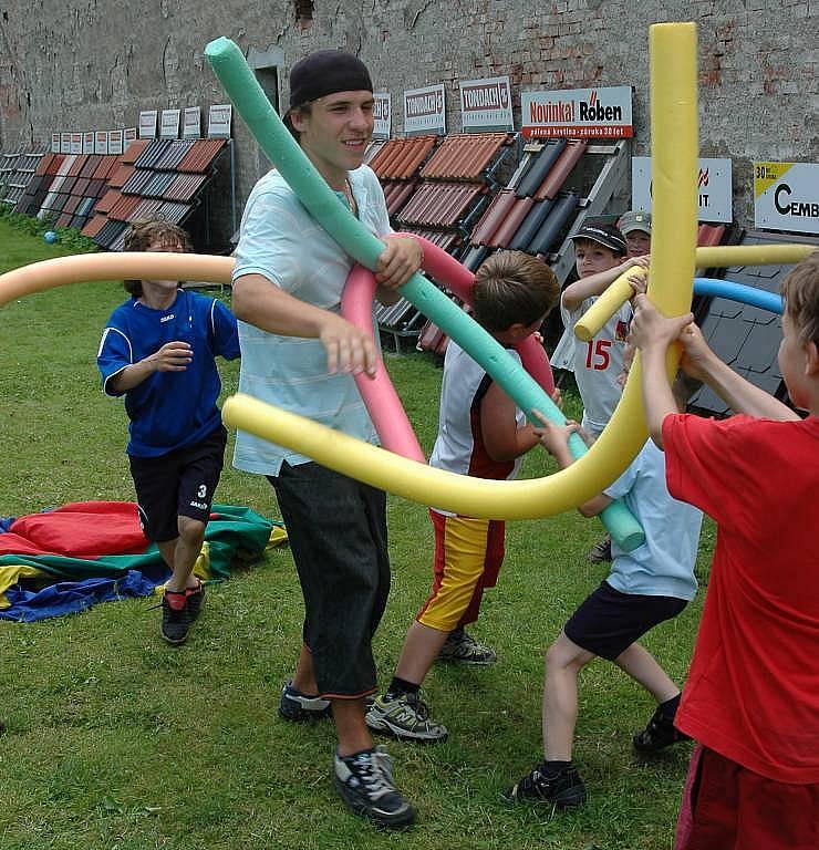 Příměstský tábor u sportovní haly na Lazcích