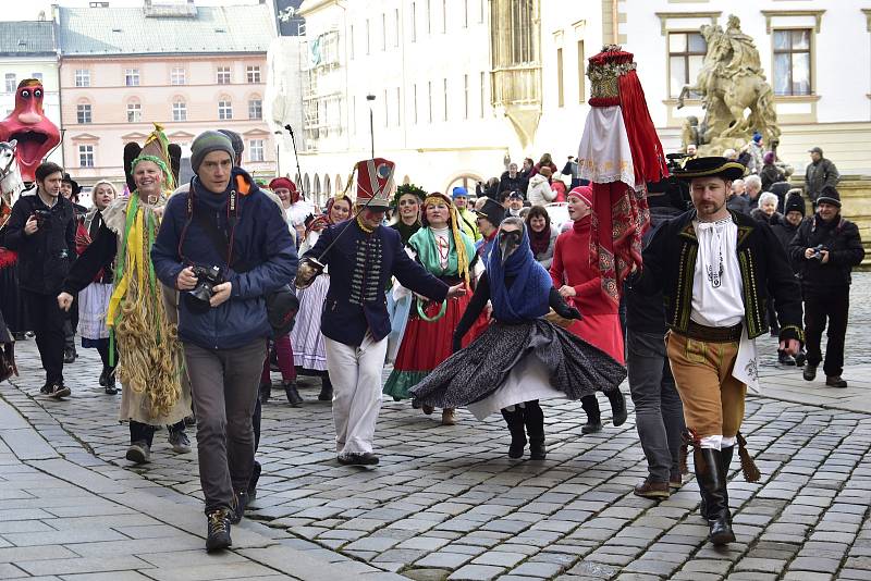 Masopustní veselí v Olomouci, 15. 2. 2020