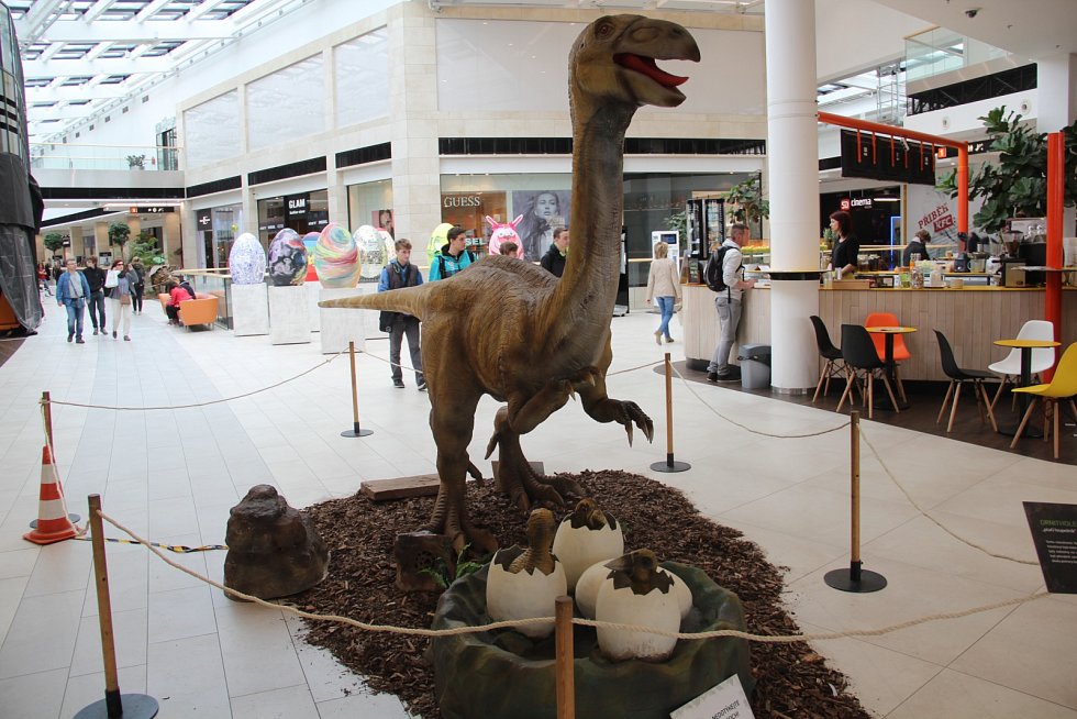 Olomoucký deník | Dinosauři v Šantovce | fotogalerie
