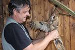 Záchranná stanice pro handicapované živočichy v Přerově má nové voliéry pro ptáky
