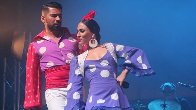 Colores Flamencos v Olomouci - galavečer. Ilustrační foto