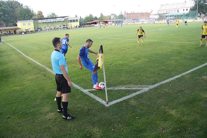 Fotografie ze zápasu 5. kola divize E mezi celky FK Nové Sady a FK Kozlovice