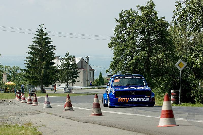 O víkendu na trati Ecce Homo proběhl závod mistrovství Evropy automobilů do vrchu. Foto: Deník/Jan Pořízek