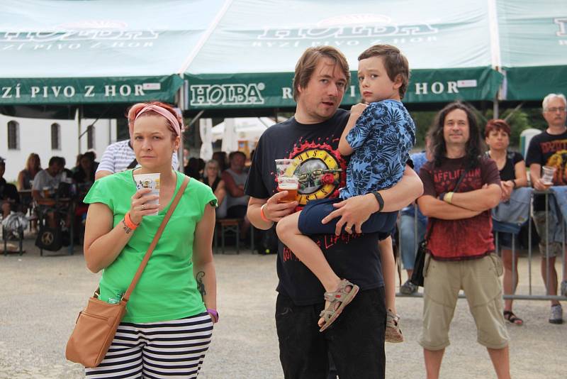 Festival Bounty Rock Cafe Open Air v areálu Korunní pevnůstky v Olomouci.